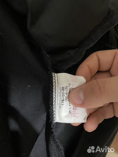 Офисная военная форма черная