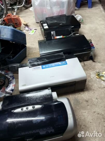 Цветные струйные принтера epson