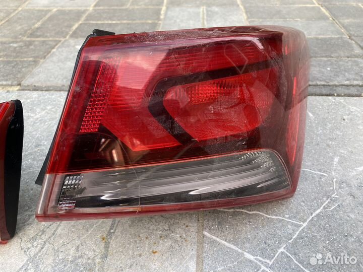 Фонари задние hyundai solaris 3