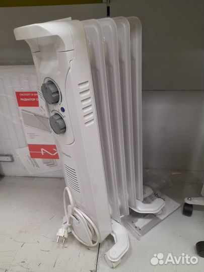 Обогреватель масляный 1000Вт. Timberk TOR 21.1005