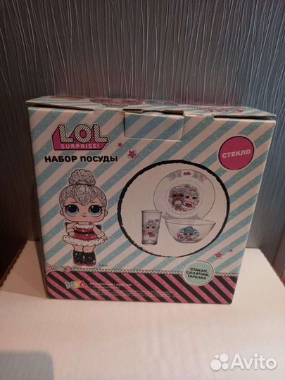 Набор посуды LOL и Миньон