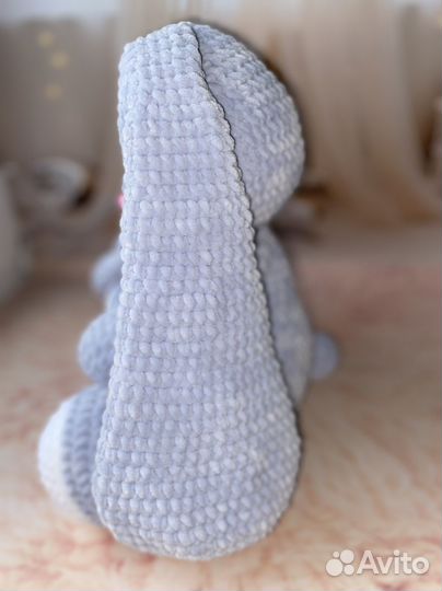 Заяц мягкая игрушка заяц вязаные игрушки