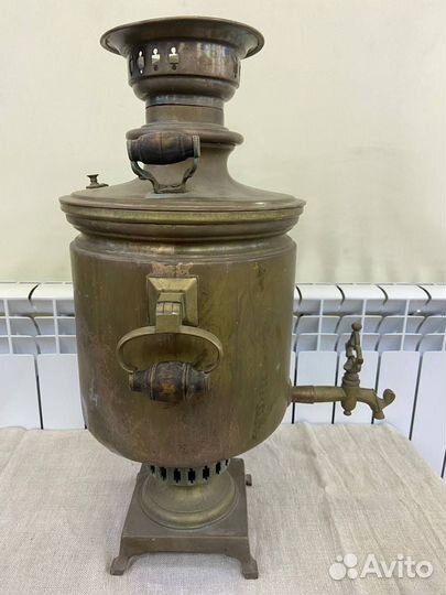Самовар жаровый. ведерный. баташевы. царский