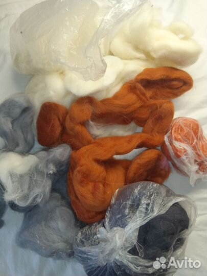 Шерсть для валяния