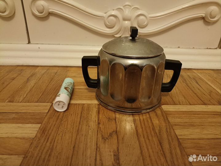 Сахарница мельхиоровая СССР