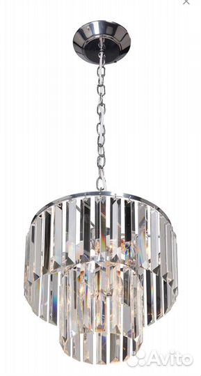 Люстра хрустальная подвесная новая