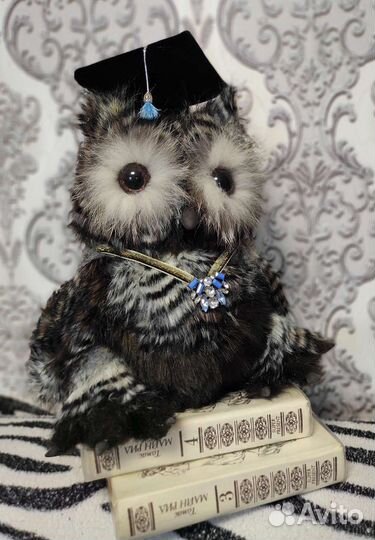 Совы ручной работы (из меха)