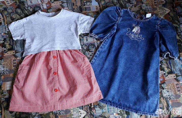 Пакет вещей для девочки 98+