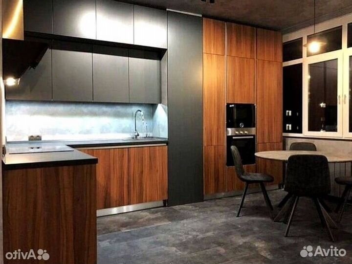 Кухонный гарнитур в стиле минимализм