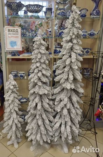 Ель искусственная заснеженная