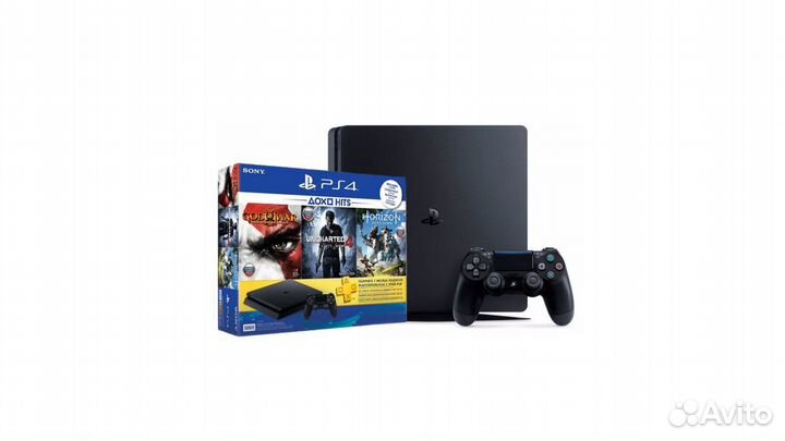 PS4 Slim Мега Набор + 400 Игр Гарантия 1 Год