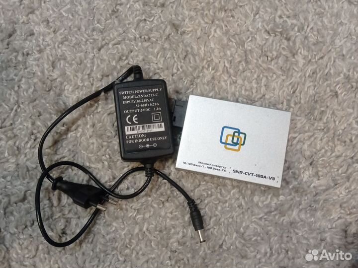 Медиаконвертер 10/100-Base-FX SNR-CVT-100A-V3