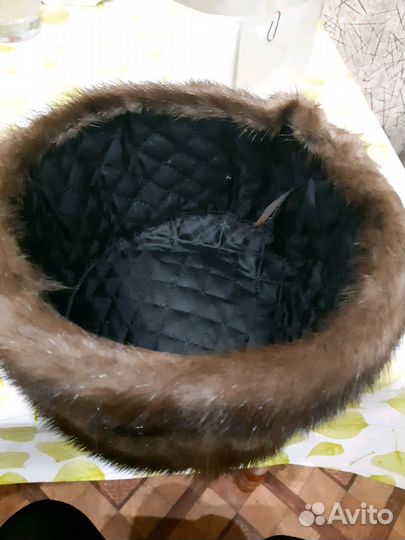 Норковая шапка