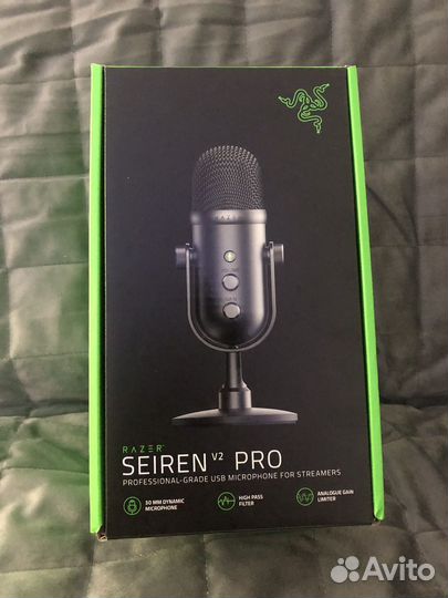 Микрофон Razer seiren pro v2 (новый)