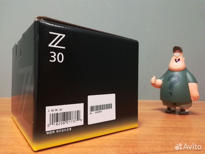 Фотоаппарат Nikon Z30 Body, черный (Eng меню)