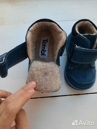 Ботинки демисезонные для мальчика 19