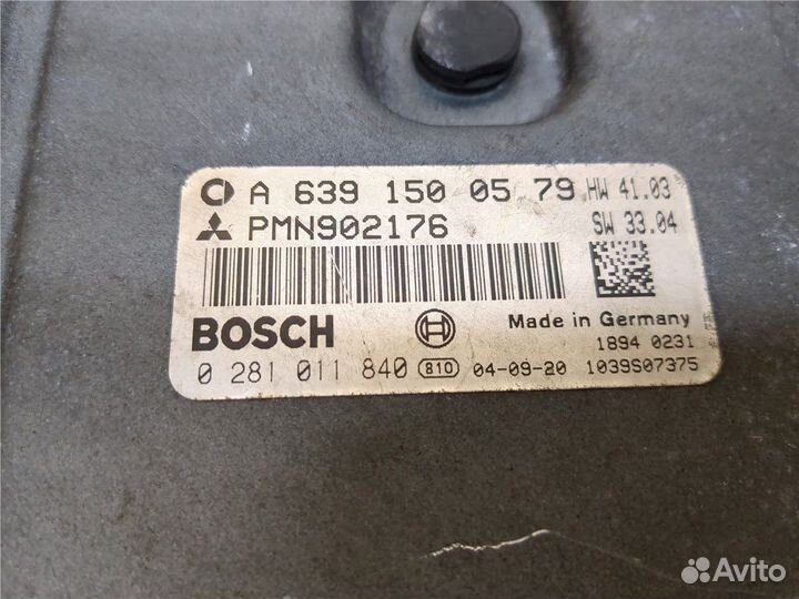 Блок управления двигателем Smart Forfour W454, 200