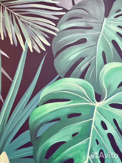 Принт на холсте