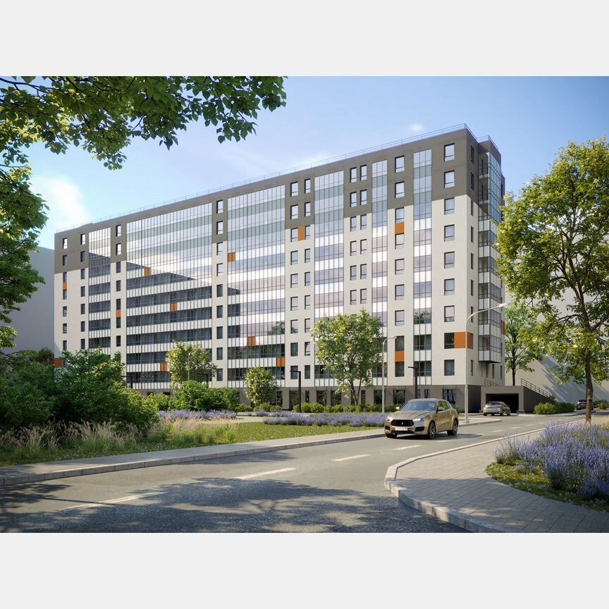 2-к. квартира, 40 м², 9/10 эт.
