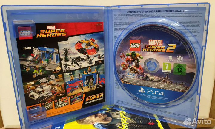 Игра Lego Marvel Super heroes 2 на ps4