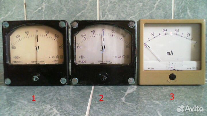 Амперметры и вольтметры (СССР)