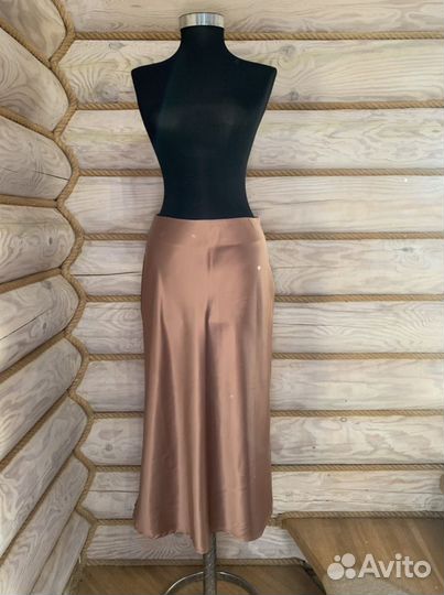 Юбка миди в бельевом стиле