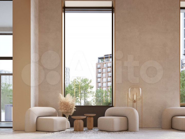 1-к. квартира, 50,8 м², 8/22 эт.