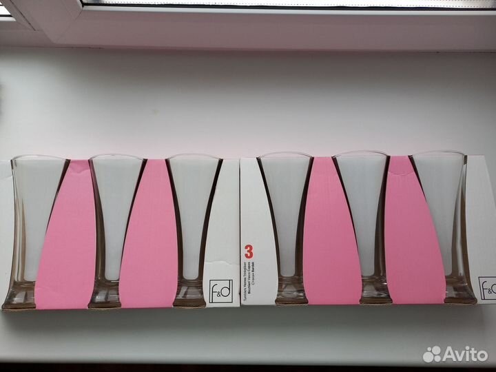 Новые стаканы 6 шт. Pasabahce в упаковке