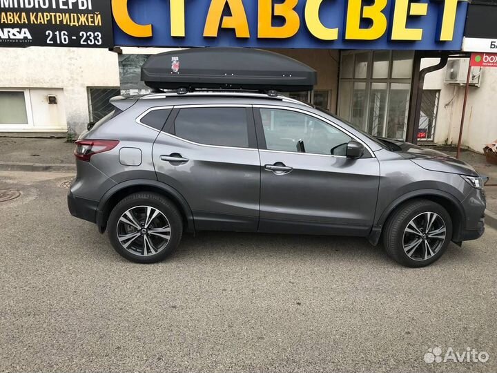Автобокс на крышу Nissan Qashqai