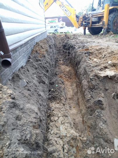 Дренаж участка под ключ