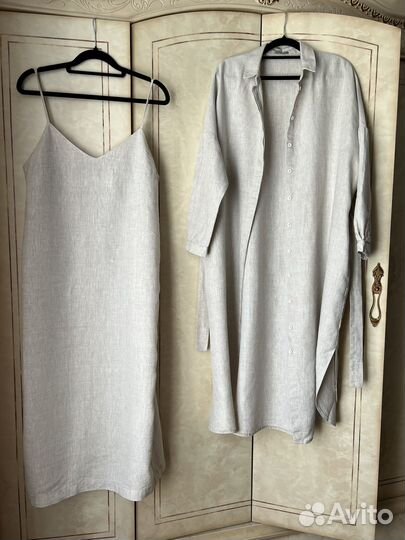 Льняной костюм