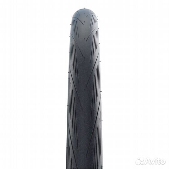 Покрышка 700x25 Schwalbe Lugano-II Wire Black+Blue