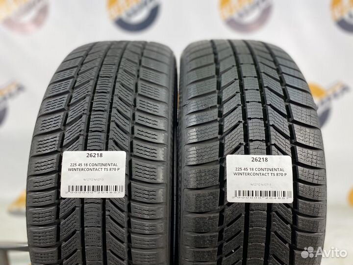 Continental WinterContact TS 870 P 225/45 R18 97T