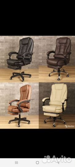 Компьютерное кресло руководителя новая