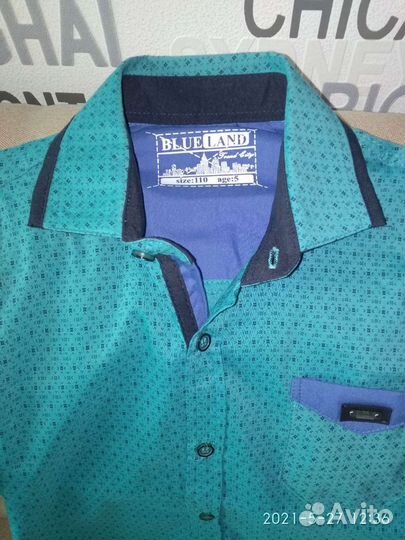 Рубашка праздничная для мальчика р 110