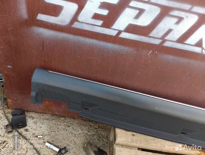 Накладка на порог левая Audi A4 Allroad B8 allroad