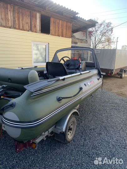 Надувная лодка пвх с мотором 9,9