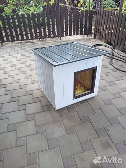 Будка для собаки утепленная