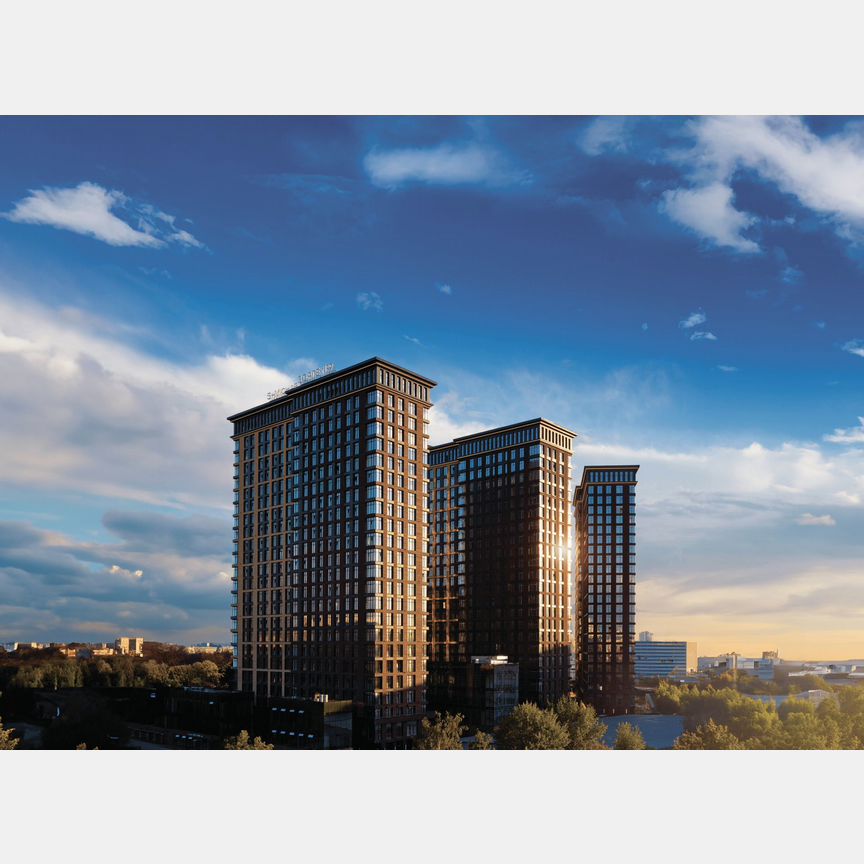 Апартаменты-студия, 28,6 м², 20/23 эт.