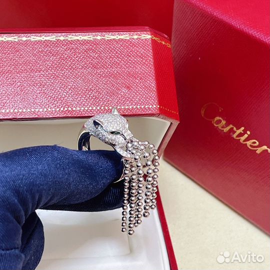 Cartier кольцо из золота 750 пробы и бриллиантов