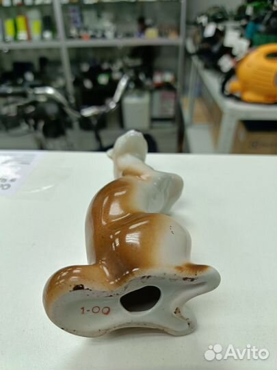 Статуэтка фарфор хорёк