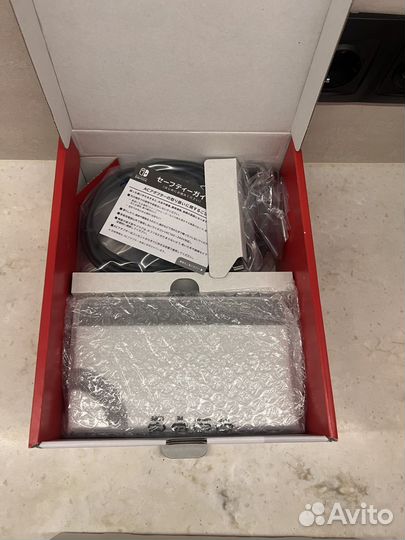 Прошитый Nintendo Switch Oled White 64 Gb (новый)