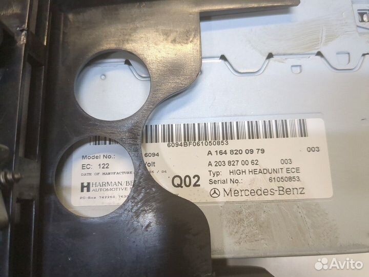 Магнитола Mercedes ML W164, 2006