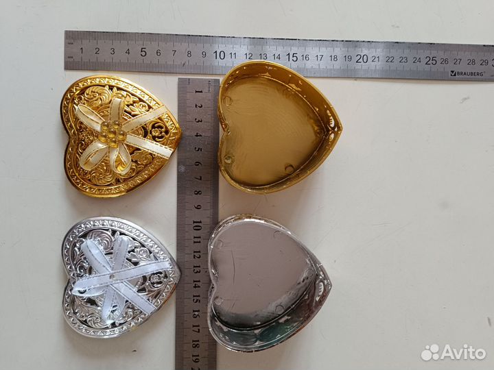 Шкатулка в виде сердца для украшений