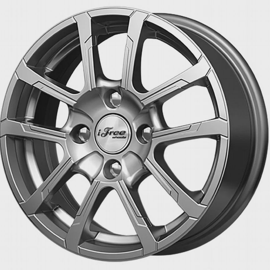 Диски iFree Слайдер 5.5x14 4x100 ET43 D60.1 Хай вэй