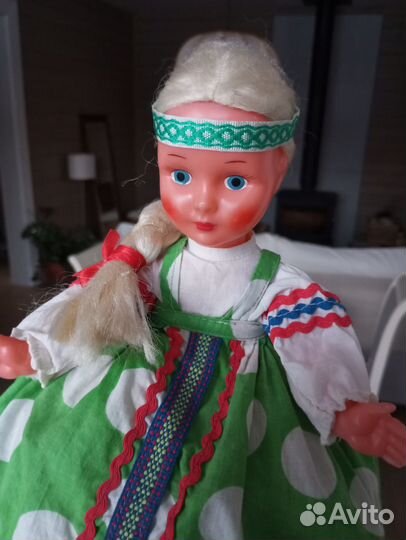 Кукла СССР чайница