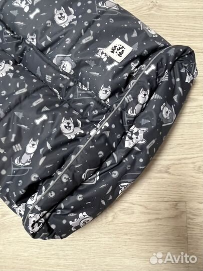 Зимний конверт в санки