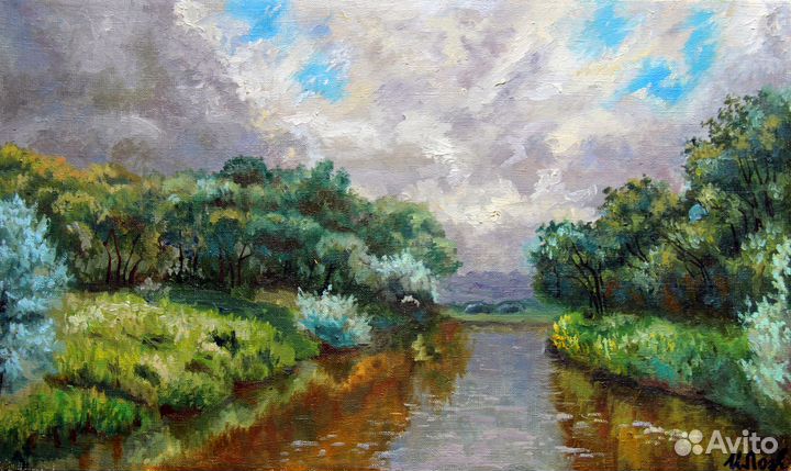 Картина Лесной Пейзаж После Грозы