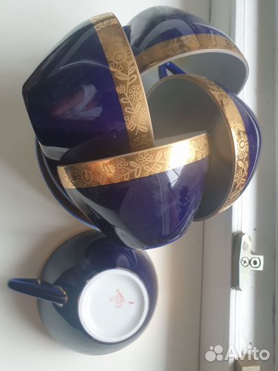 Чайные чашки СССР лфз