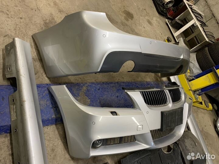 Бампера обвес М тех BMW E91